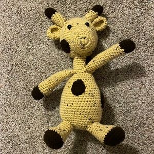 Custom crochet soft Giraffe!